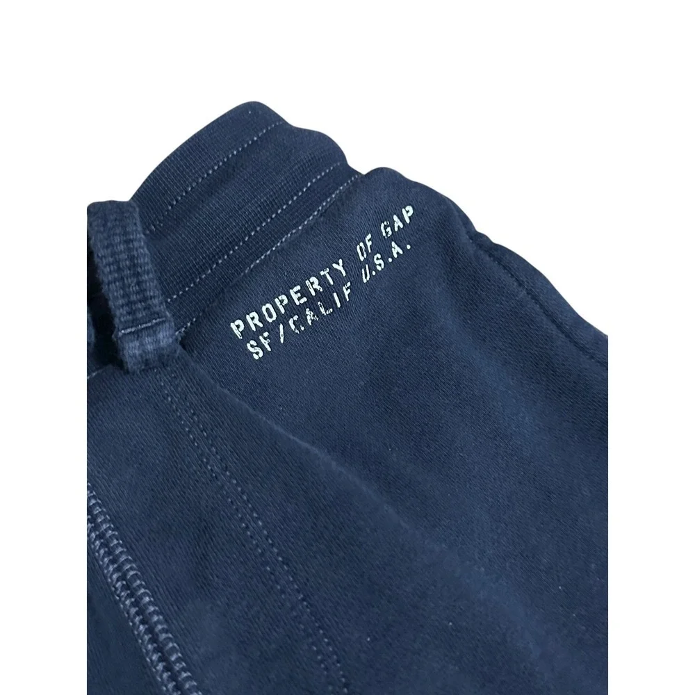 GAP Kids Navy Blue Sweat Shorts with‎ Drawstring Size S 6-7